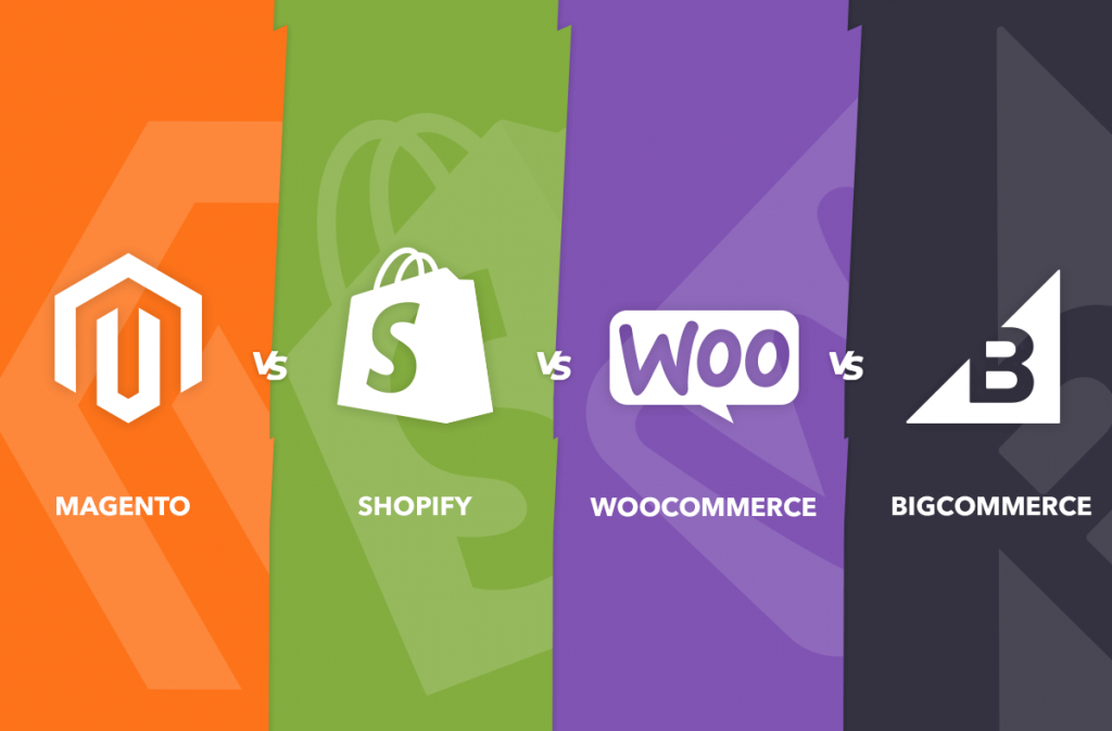 Shopify vs Magento vs WooCommerce vs BigCommerce