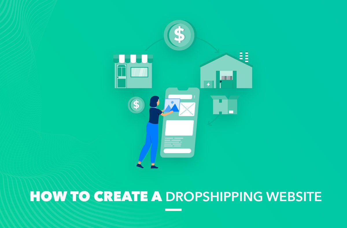 create a dropshipping website