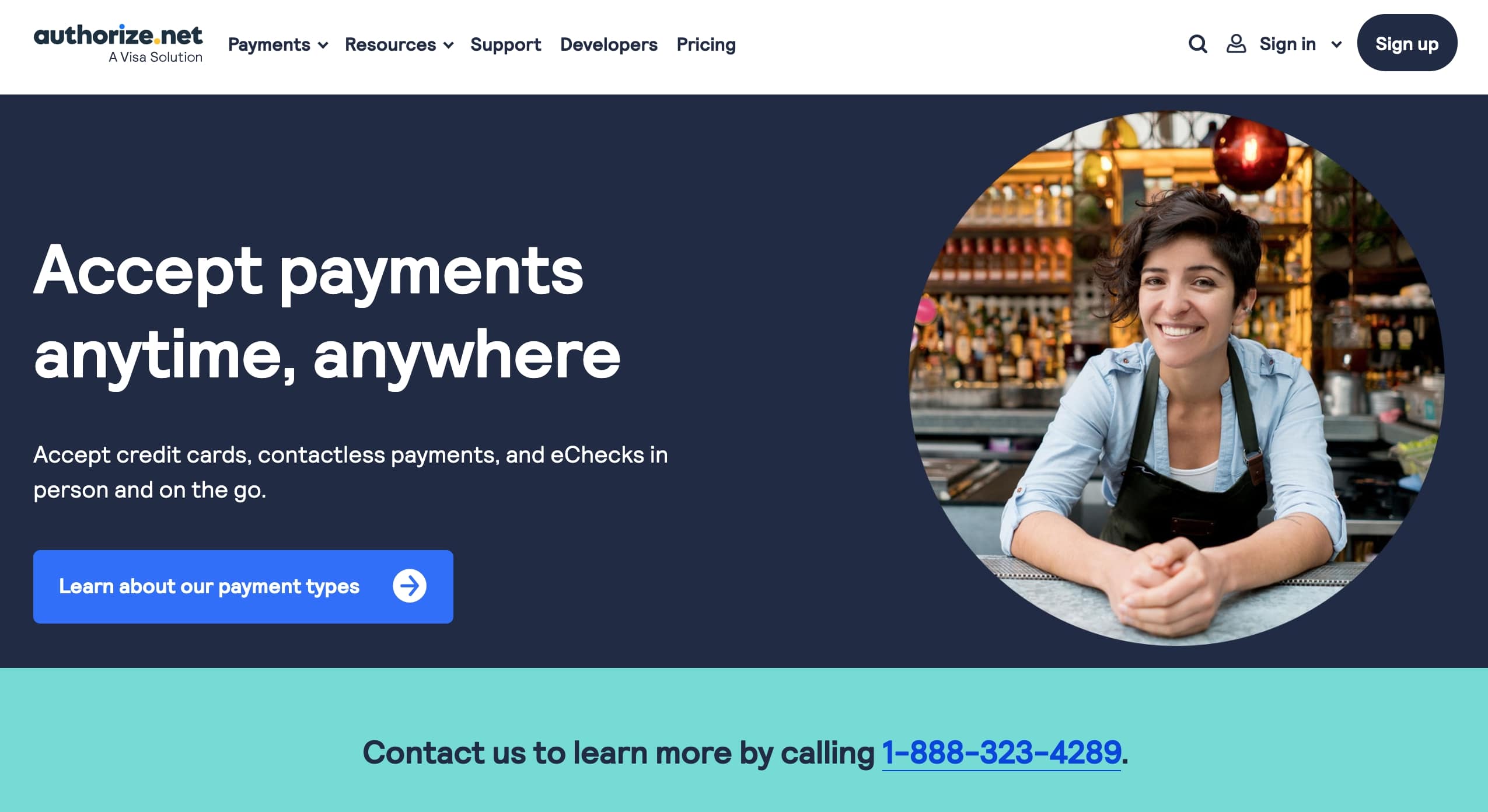 authorize net payment solution for your store
